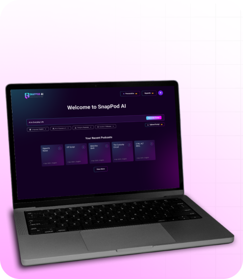 SnapPod AI Dashboard
